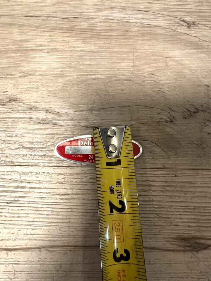 Delco-Remy 24v electrical motor tag starter generator w/adhesive backing - Image 4 of 4