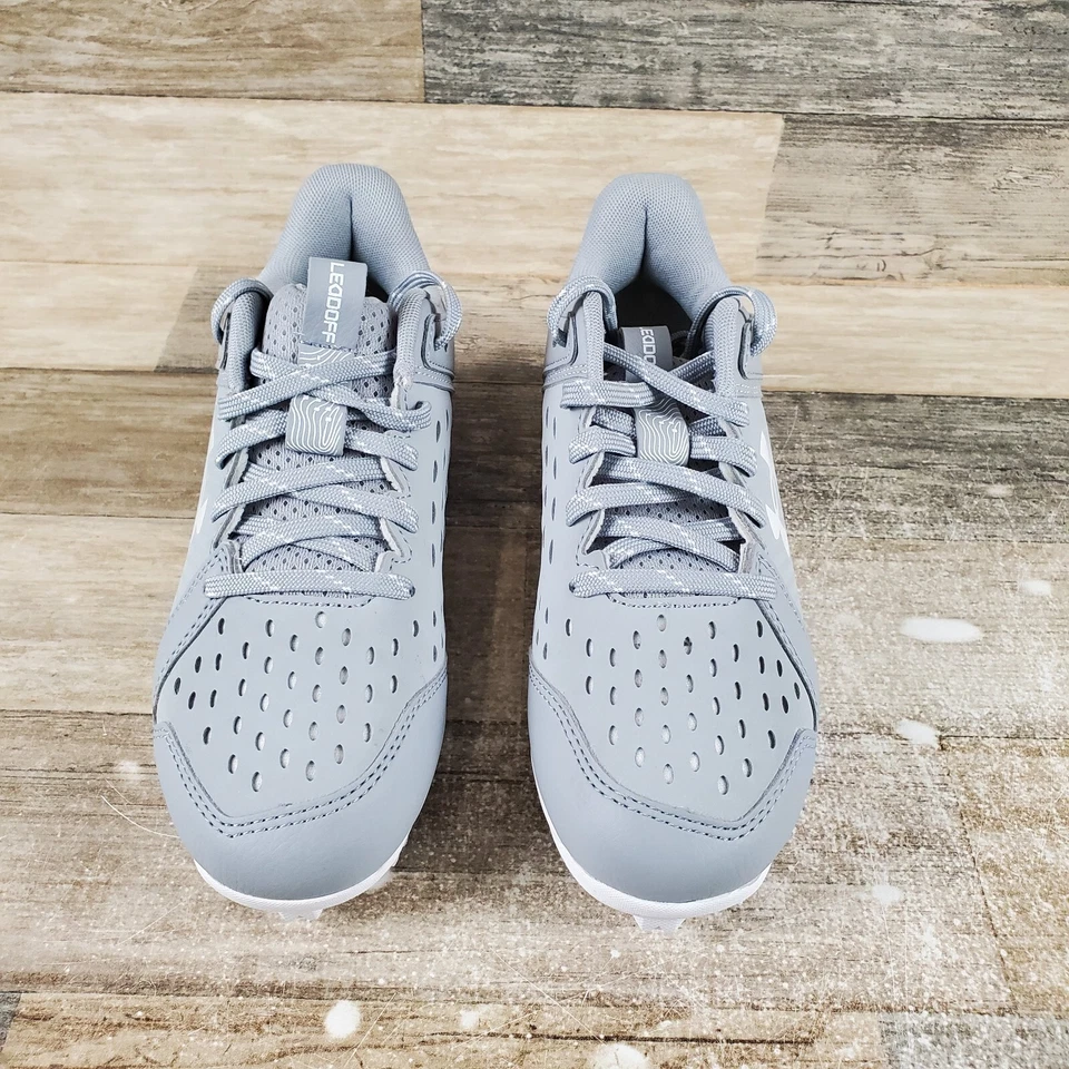 Under Armour Leadoff Low RM Niños Zapatos Talla 2.5 Gris Jaspeado Blanco Botines Tenis Foto 2 de 4