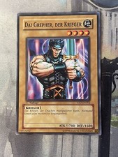 YU-GI-OH! - Dai Grepher, der Krieger - 1. Auflage - YSD-DE002 - Deutsch