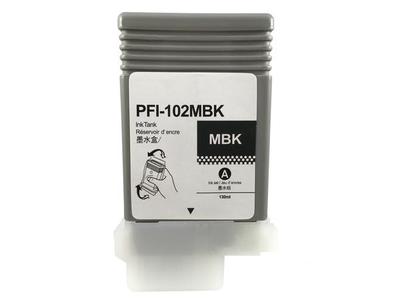 PFI 102MBK Matte Black Compatible Canon ipf 500 510 600 605 700 710 720 INK