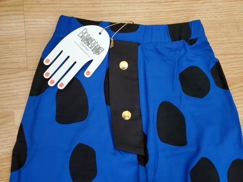 NWT!!! MSRP $62 BANGBANG COPENHAGEN HERO PANT KIDS UNISEX SIZE 1-2 BLUE/BLACK - Picture 3 of 5