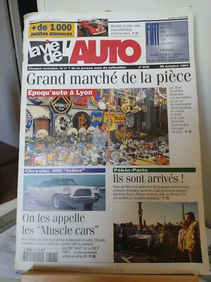 LA VIE DE L'AUTO Nr. 816 - Specials dans le Forez, Equip Auto, Elegance a Val...