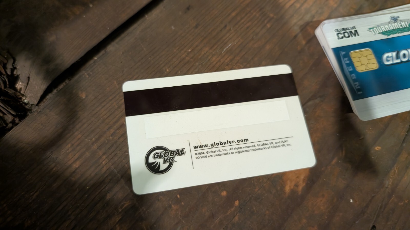 Global VR Arcade Player's Card Need For Speed Save Card Pga Madden | eBay