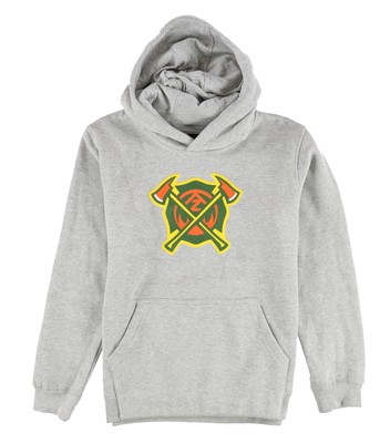 G-III Sports Boys Arizona Hotshots Hoodie Sweatshirt, Grey, 10-12