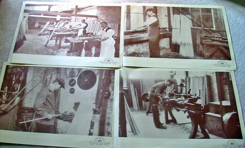 PERADON SET OF 4 OLD CUE MAKING PRINTS - 第 1/1 張圖片
