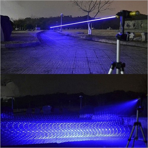 BX7 450nm Adjustable Focus BURNING Blue Laser Pointer Visible Laser Beam US - Picture 14 of 16
