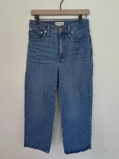 Madewell The Perfect Vintage Wide Leg Crop Je...