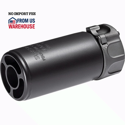 SureFire Warden Fast-Attach Blast Regulator Multi Cal. Black | WARDEN-BK