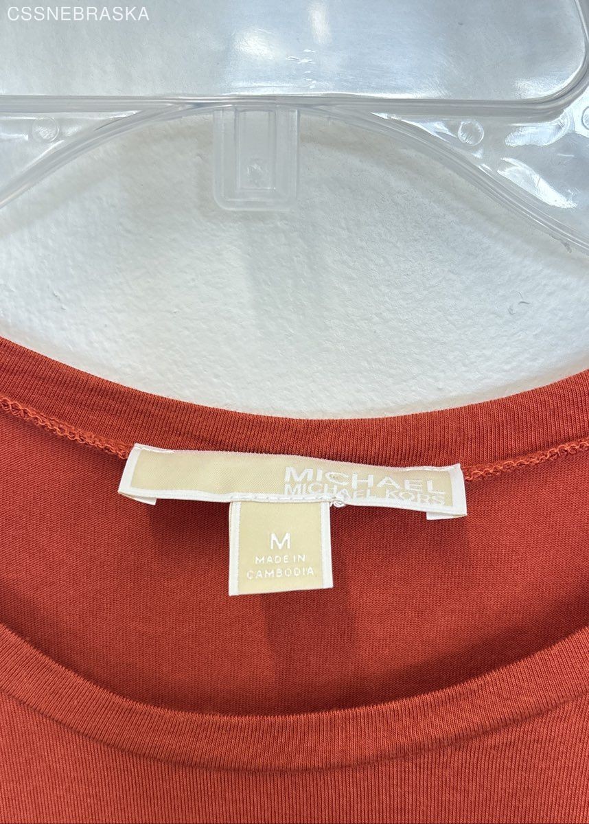 Michael Kors Orange Basic Layered Sleeveless Tank… - image 2