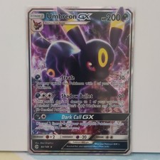 Pokémon Umbreon GX 80/149 SM Base Set Ultra Rare Holo HP 200