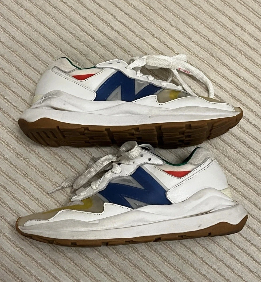New Balance STAUD x 57/40 White Blue Quartz for Sale  display picture 3