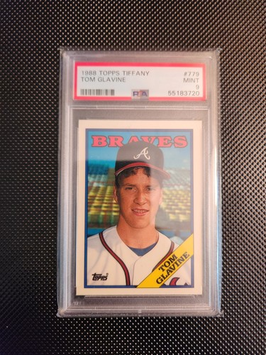 Tom Glavine #779 1988 Topps Tiffany card