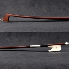 Pro Master Antique IPE Cello Bow 4/4 White Parisan eye Frog Stiff Black Hair 80g