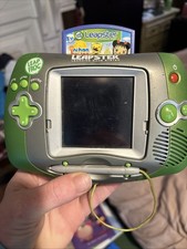 LeapFrog Leapster Learning Game System Handheld Console - Green