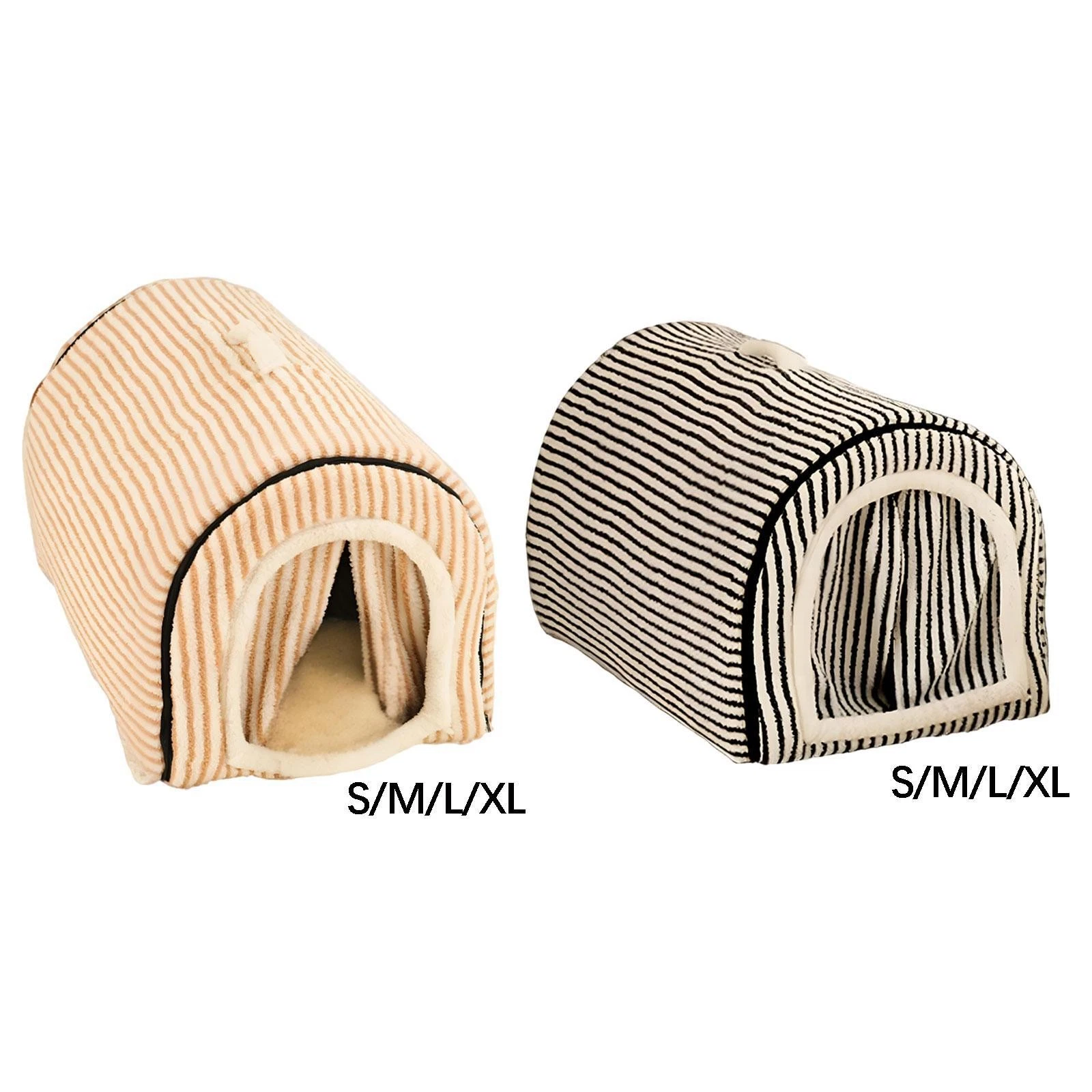 Dog House Cat Cave Bed Pet Tent Portable Reusable for Garden Lawn Feral Cats
