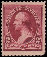 US #219D MLH VF
