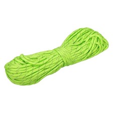 1/8" Paracord Rope, 100ft 7 Strand Polypropylene Cord, Stripe Fluorescent Green