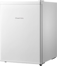 Image of Russell Hobbs RH67TTLF0E1W Table Top Mini Fridge 66L Reversible Door White
