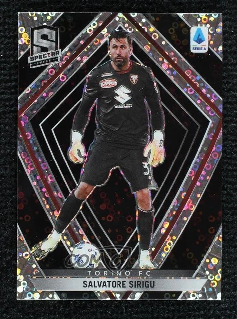 2020 Panini Chronicles Spectra Serie A Black Circles Prizm 1/1 Salvatore Sirigu