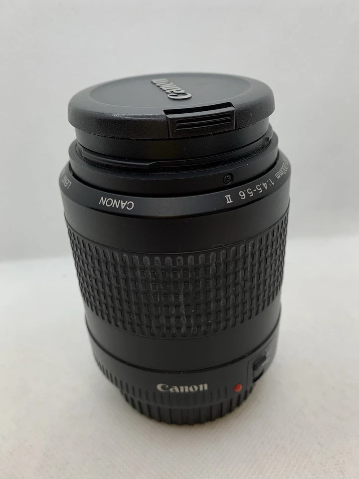 Canon Zoom Lens EF 28-80mm F 4.5-5.6 Use With Canon EOS + Lens Covers - Image 2 of 4