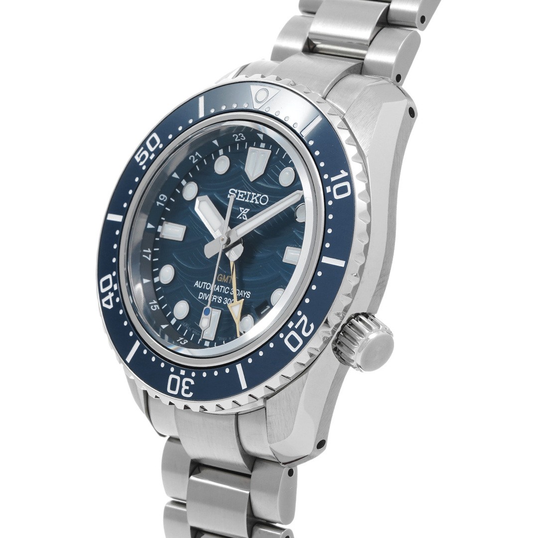 Seiko Prospex SBEJ027 GMT Diver 300m Blue Dial 6R54 Limited 60th