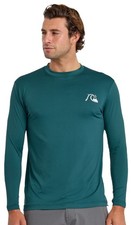 Quiksilver DNA Logo LS Surf Shirt - Mediterranean - New