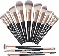 Makeup Brushes, 18 Pcs Professional Premium Synthetic Makeup Brush Set
