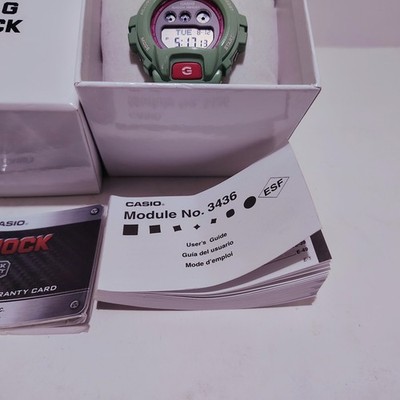 Casio G Shock GMD-S6900CC-3 Teal Limited Edition Watch 3436 W/ Box Casio G Shock GMD-S6900CC-3 Teal Limited Edition Watch 3436 W/ Box
