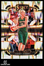 2024 Panini Select WNBA #89 Lauren Jackson Prizms Silver Flash Seattle Storm