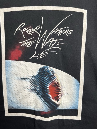 Roger Waters The Wall Live 2010 Concert T Shirt Mens Size XL Band Tour Black (W) - Picture 3 of 3
