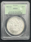 1901-O Morgan Silver Dollar PCGS MS64 – Brilliant Uncirculated New Orleans Mint