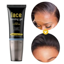 Lace Bonding Gel, Invisible, Skin-Friendly Wi...