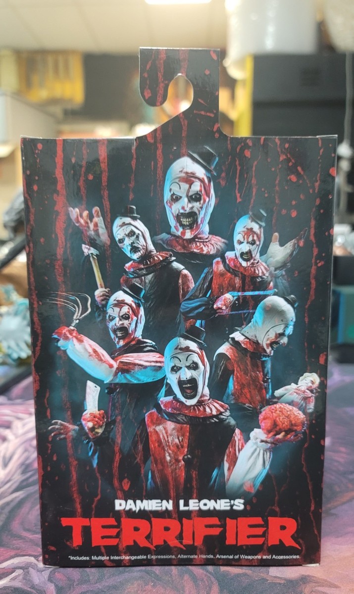 NECA Terrifier Art The Clown Blood Soaked WALMART EXCLUSIVE Action