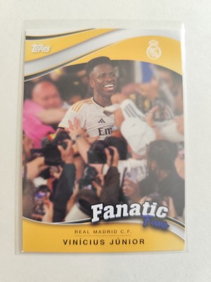 Topps Real Madrid Fan Set 24/25 Vinicius Junior Fanatic Fans 2024/25 #FF-2 Vini 
