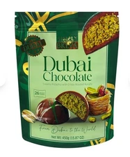 SIMPLY BKLVA DUBAI CHOCOLATE Creamy Pistachio with Crispy Roasted Kunafa
