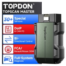 2026 TOPDON Topscan Master OBD2 Bluetooth Car Diagnostic Scanner Tool All System