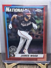 2025 Topps Chrome - 1990 Topps Baseball James Wood #90CB-15 (RC)