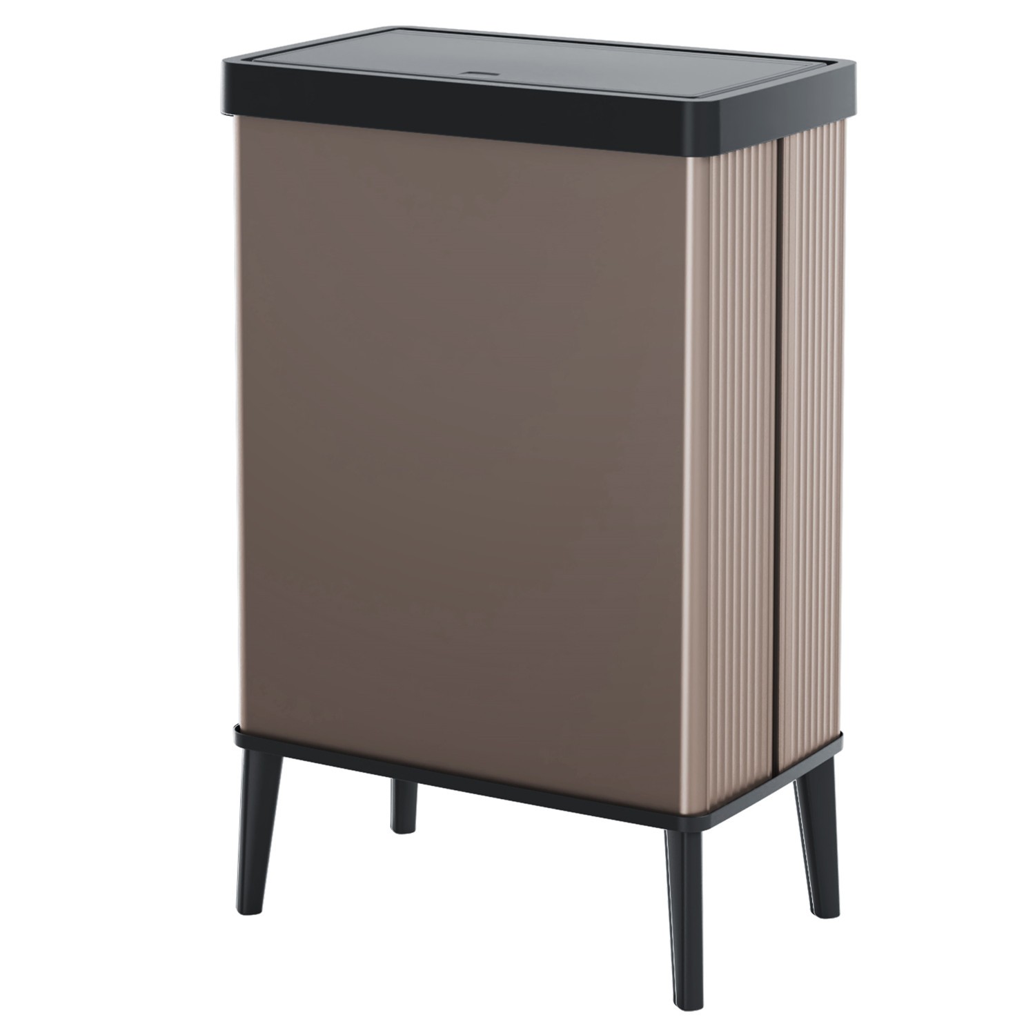Poubelle tri sélectif 54L Curver rose pour simplifier le recyclage
