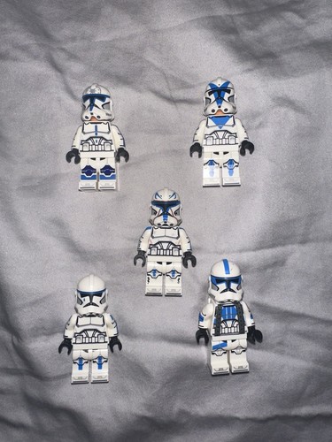 LEGO GCC Dogma, Tup, Jesse, Kix, Rex Custom Minifigures lot Clone Wars