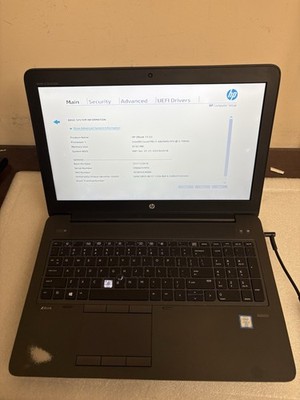Lot of 2 HP ZBook 15 G3 15.6'' Intel i7-6820HQ - 8GB - No Hard drive