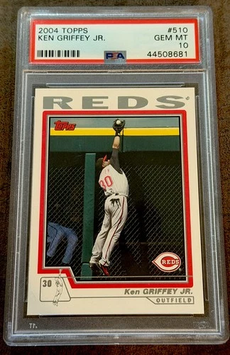 2004 Topps - Ken Griffey Jr #510 PSA 10