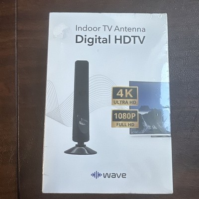 Wave Indoor TV Antenna Digital HDTV 4K Ultra HD 1080P Full HD Brand New Sealed