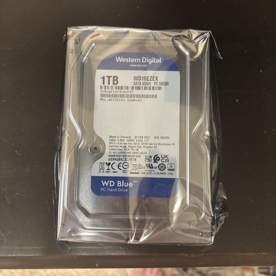 Western Digital WD10EZEX 08wn4a0WD Blue 1TB 3.5'' Hard Disk Drive Fru 00PC551