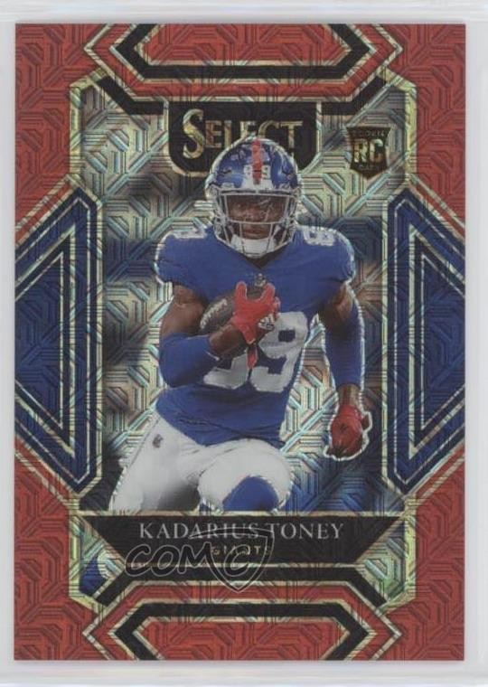 2021 Panini Select Club Level Red Prizm /49 Kadarius Toney #252 0g9j