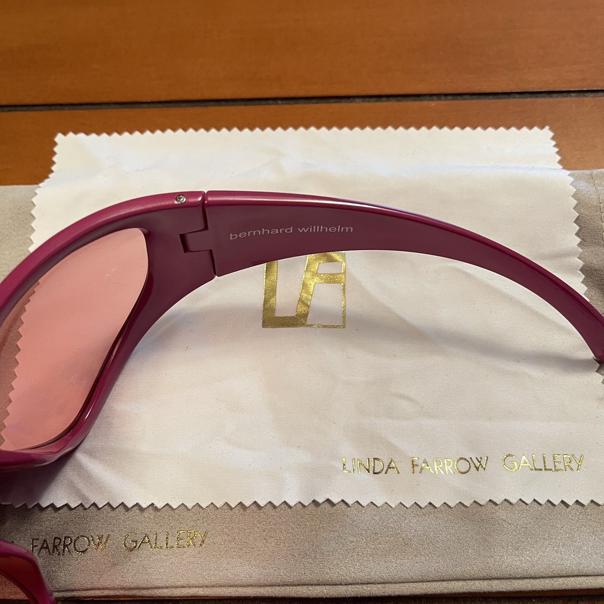 Bernhard Willhelm Linda Farrow Sunglasses | eBay