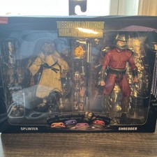 NECA TMNT Movie Splinter and Shredder - 2pack
