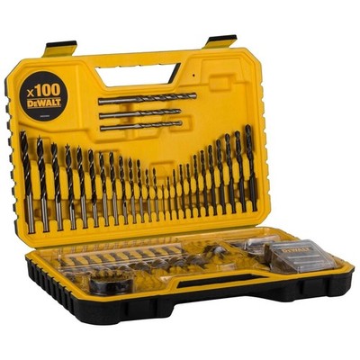 DEWALT DT71563-QZ 100-teiliges Bohrmaschinen-Bit-Set mit Metall-,...