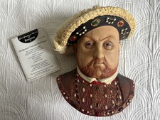 Bossons King Henry VIII Character Head Vintage 1985