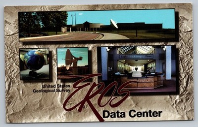 United States Geological Survey EROS Data Center South Dakota Postcard
