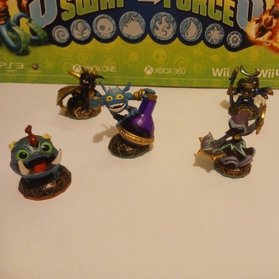 Skylanders Lot Of 5 Figurines Bundle T1-008